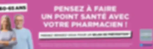 Bannière Bilan de prévention 60-65 ans